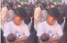 Ayah Ajak Bayi Nonton Konser