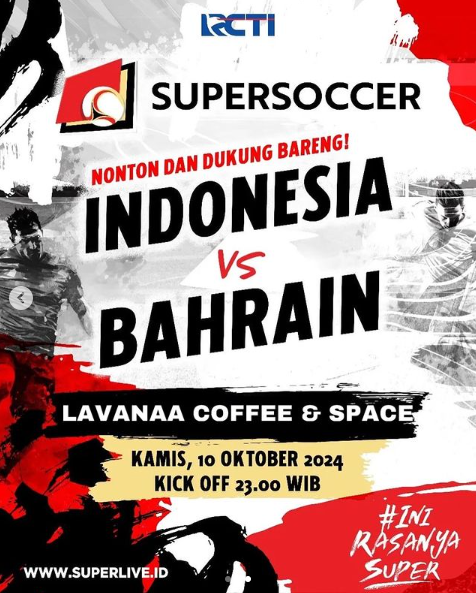 nobar Timnas Indonesia VS Bahrain di Solo