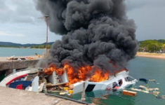 Speedboat Calon Gubernur Maluku Utara Meledak