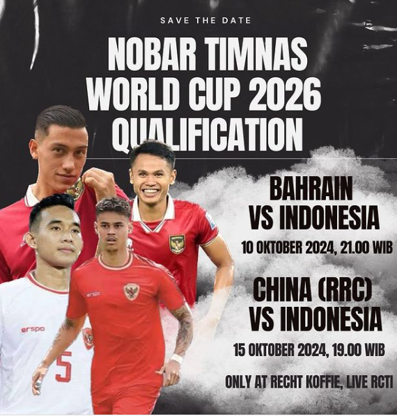 nobar Timnas Indonesia vs China di Tangerang