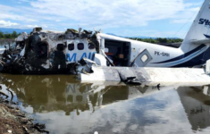 Pesawat SAM Air Jatuh Di Gorontalo