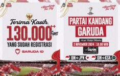 Harga Tiket Resmi Timnas Indonesia vs Jepang Sudah Dirilis