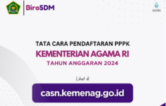 Pendaftaran PPPK 2024 Kementerian Agama