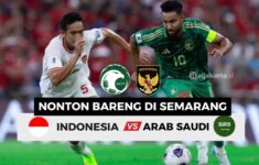 Tempat Nobar Timnas Indonesia vs Arab Saudi di Semarang