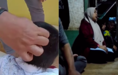 Guru Cukur Rambut Rambut Siswa Karena Banyak Kutu