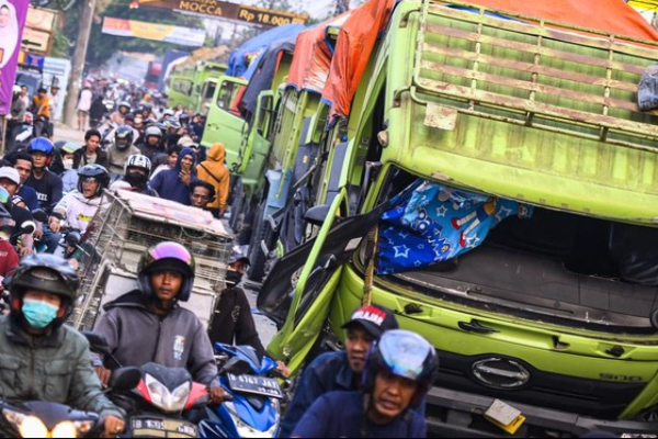 3 Hari Operasional Truk Tanah di Teluknaga Dihentikan, Hormati Bocah Terlindas Hingga Kaki Hancur