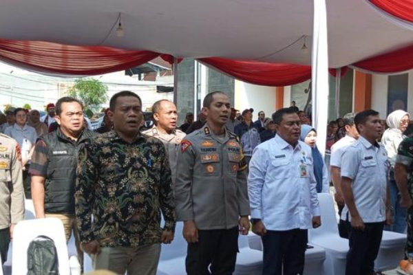 Polres Gandeng Forkopimko Gelar Simulasi Pemungutan dan Penghitungan Suara Pilgub DKI di Jakarta Barat