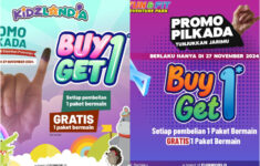 Promo Pilkada 2024 Wahana Bermain Anak Dapat 1 Tiket Gratis, Ada Kidzlandia juga!