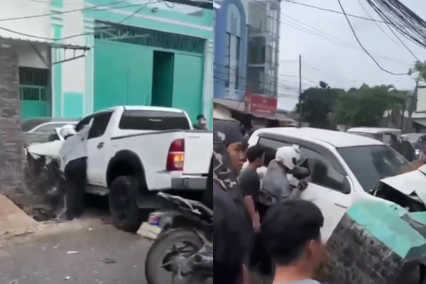 Kecelakaan Beruntun di Cipondoh Tangerang, 11 Kendaraan Rusak Parah 3 Orang Terluka