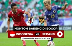 Lokasi Nobar Timnas Indonesia vs Jepang di Bogor