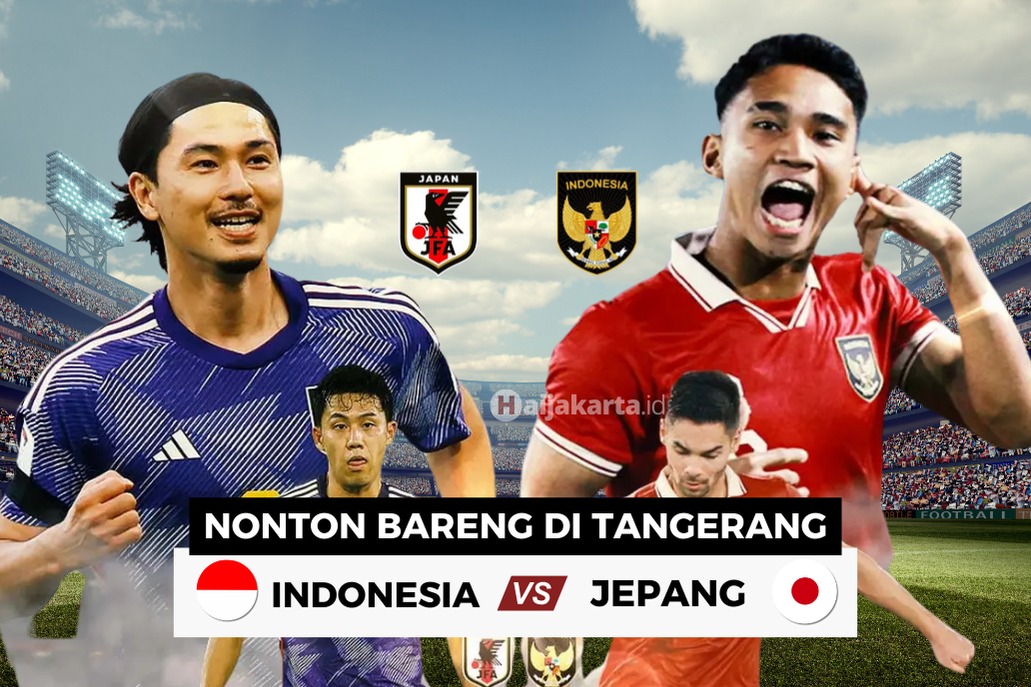 Nobar Timnas Indonesia vs Jepang di Tangerang