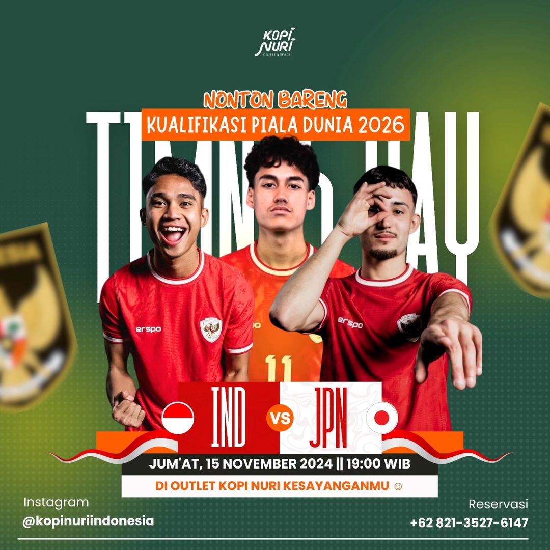 Nobar Timnas Indonesia vs Jepang di Solo