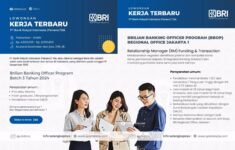 Bank BRI Buka Peluang Karir dengan Program BBOP Batch 3 Tahun 2024