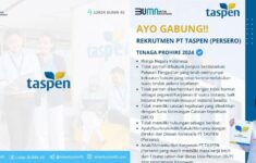 Rekrutmen Tenaga Prohire 2024 PT TASPEN