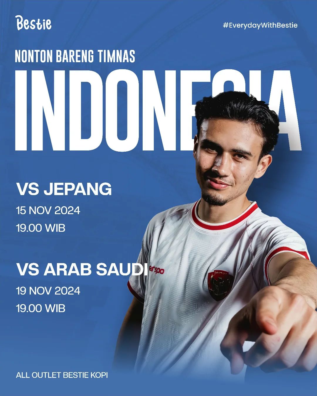 Tempat Nobar Timnas Indonesia vs Arab Saudi di Jogja