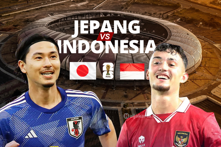 Jadwal Timnas Indonesia vs Jepang Kualifikasi Piala Dunia 2026 Zona Asia 