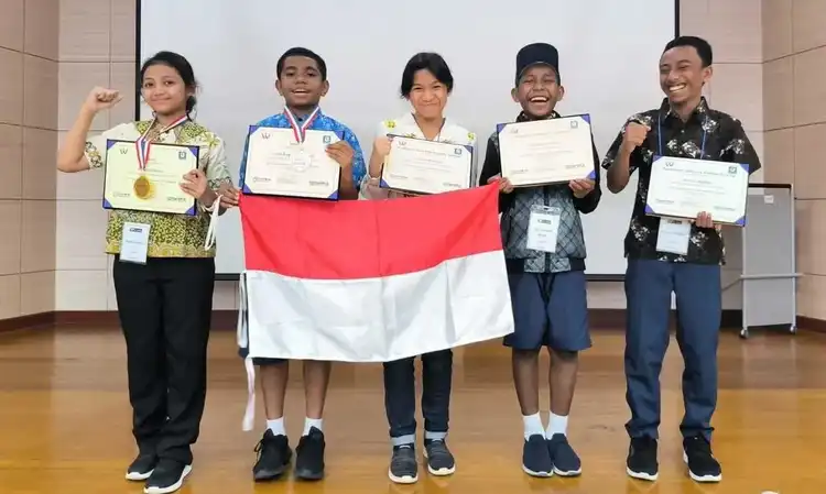 Hebat! Anak Indonesia Sukses Raih Juara Lomba Coding Internasional di Korea