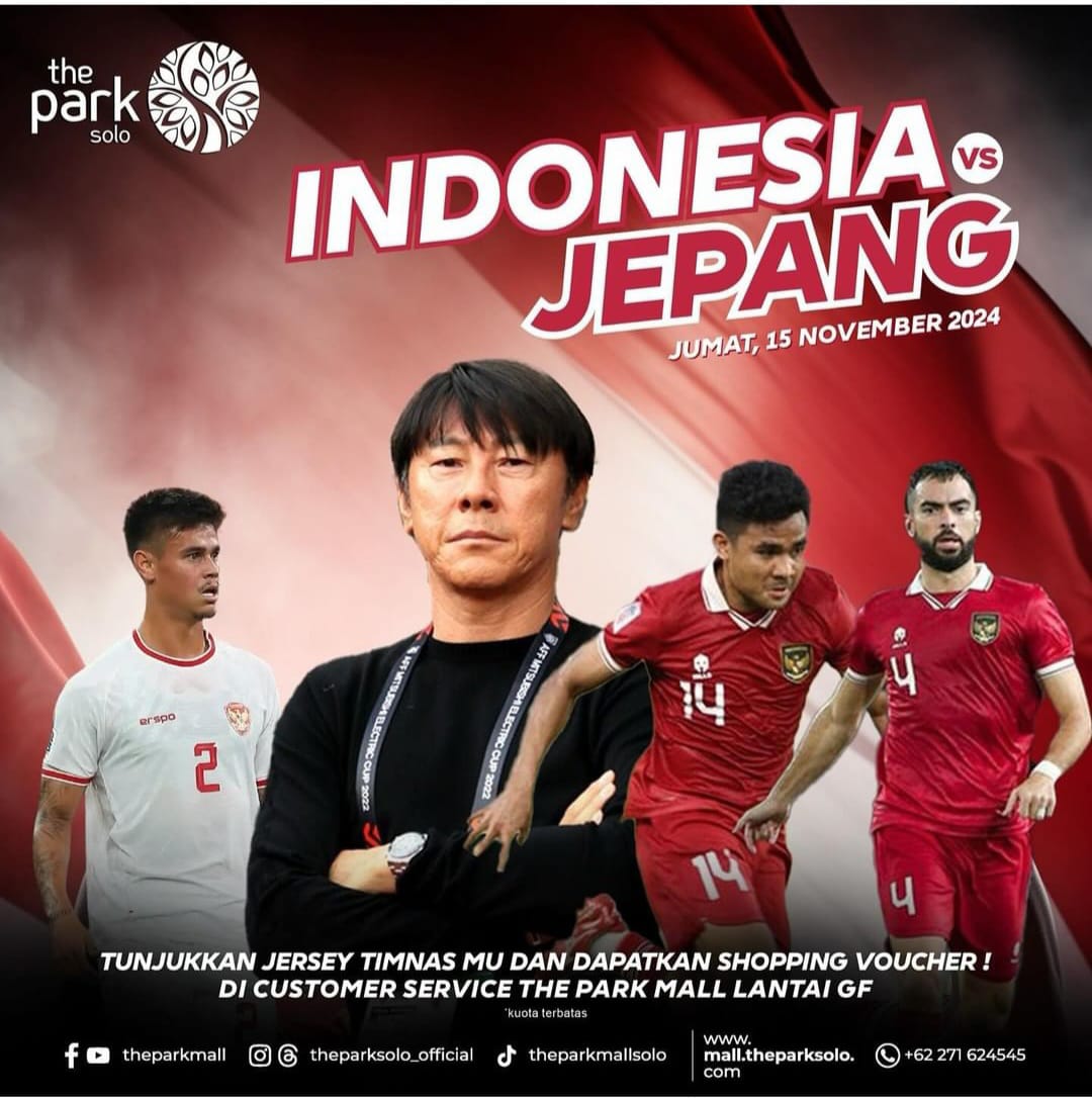 Nobar Timnas Indonesia vs Jepang di Solo