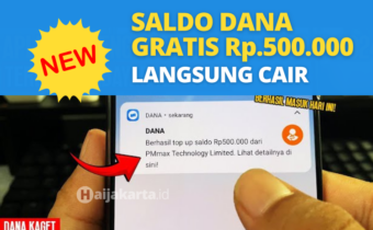 Saldo DANA Gratis