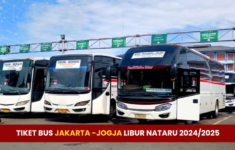 Cek Harga Tiket Bus AKAP Jakarta - Jogja Libur Nataru 2024/2025 Mulai Rp220 Ribu