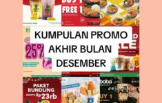 Promo Makanan dan Minuman Spesial Akhir Tahun 2024