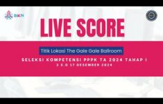 Link Live Score Seleksi PPPK 2024 Tahap 1