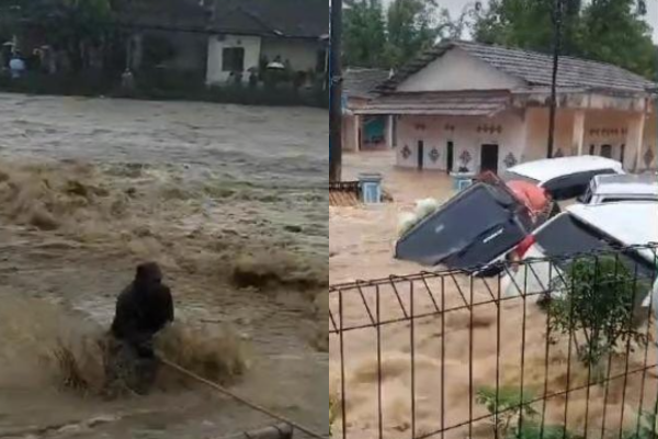 Banjir Bandang Di Sukabumi