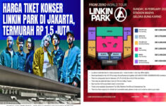 Jadwal Penjualan Tiket Linkin Park di Jakarta 2024, Intip Detail Harga Sampai Cara Belinya!