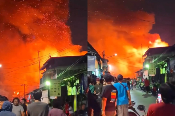 Kebakaran Rumah dan Gudang Kayu di Jakarta Utara, Korsleting Listrik Diduga Jadi Sumber Api