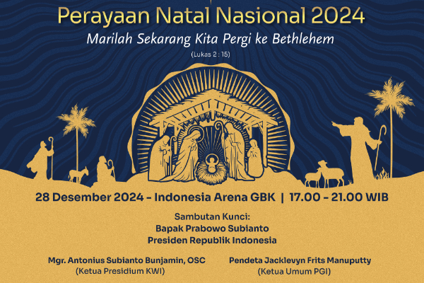 Perayaan Natal Nasional 2024 Digelar di GBK Jakarta Pusat, Polisi Imbau Pilih Moda Transportasi Umum