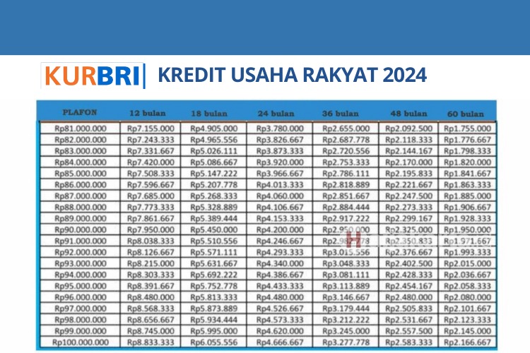 Pinjaman KUR BRI Untuk PNS 2024