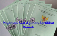 Pinjaman BCA Agunan Sertifikat Rumah