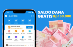 Klaim Saldo DANA Gratis hingga Rp150 Ribu Hari Ini 3 Desember 2024