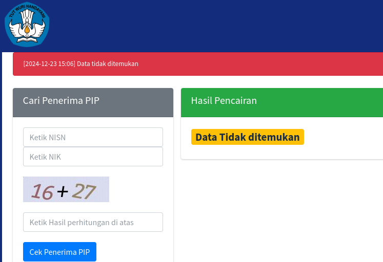 Cek Bansos PIP 2024 Jawa Tengah