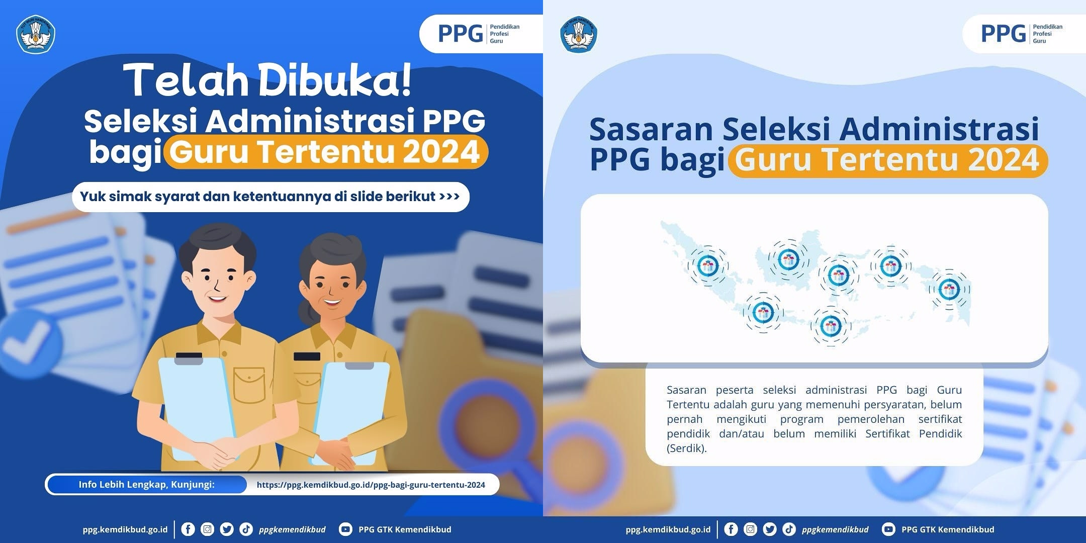 Seleksi Administrasi PPG Bagi Guru Dalam Jabatan Tahun 2024