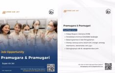 Lowongan Kerja Super Air Jet Buka Kesempatan Karir Pramugari di Jakarta dan Bali