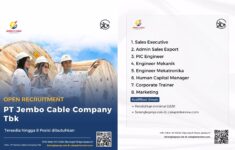 Lowongan Kerja Terbaru PT Jembo Cable Company Tbk Buka 8 Posisi Utama