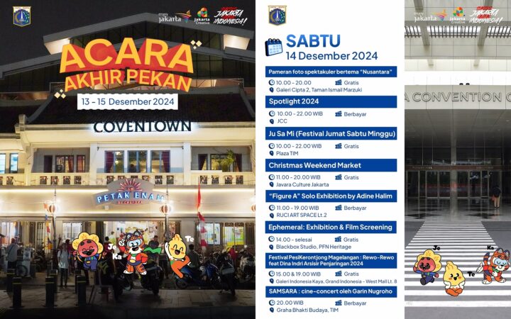 Rekomendasi Ragam Acara Akhir Pekan Di Jakarta Pada Desember