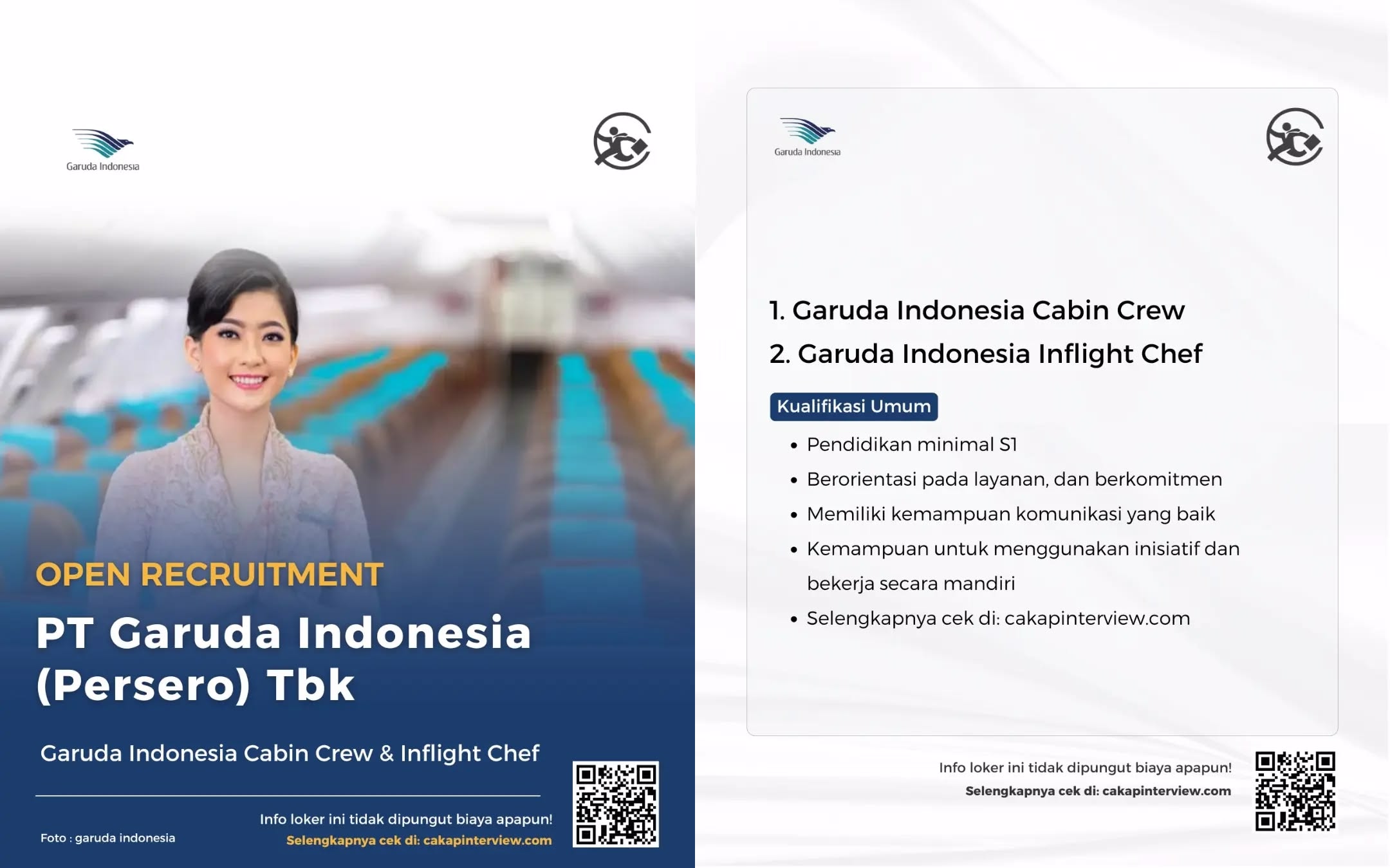 Lowongan Kerja PT Garuda Indonesia Tbk Membuka Peluang Karir untuk Lulusan S1