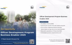 Bank Mandiri Buka Kesempatan Karir Officer Development Program Business 2025