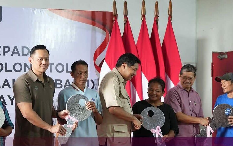 4 Mentri Republik Indonesia Sekaligus datang ke Rumah Susun Rawa Buaya