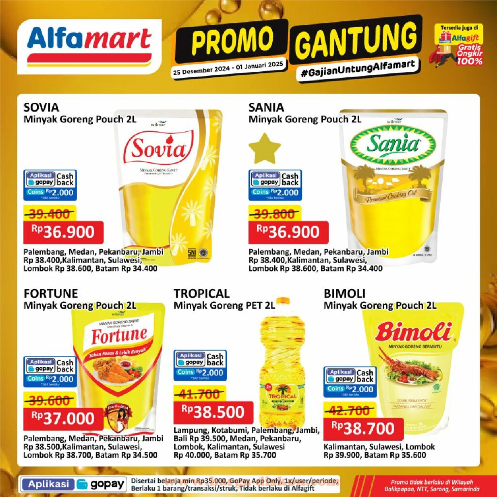 Promo Alfamart Minyak Goreng 