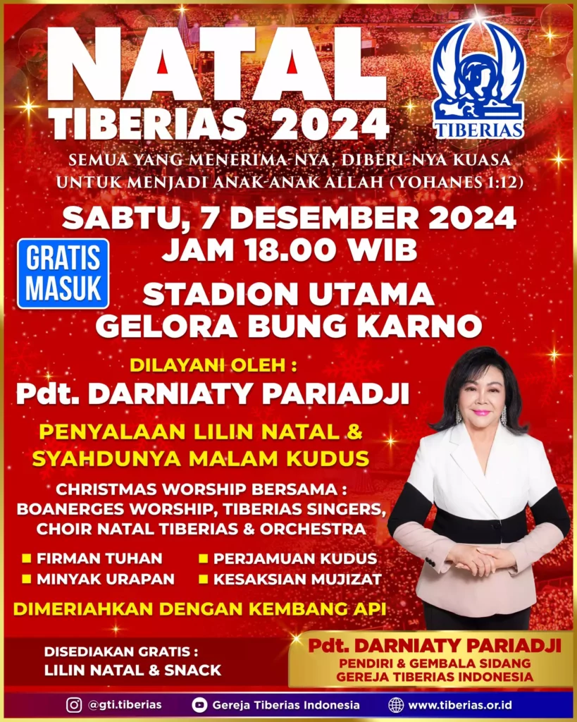 Natal Tiberias 2024