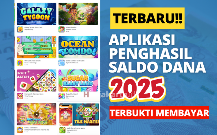 Aplikasi Penghasil Saldo DANA Terbaru 2025