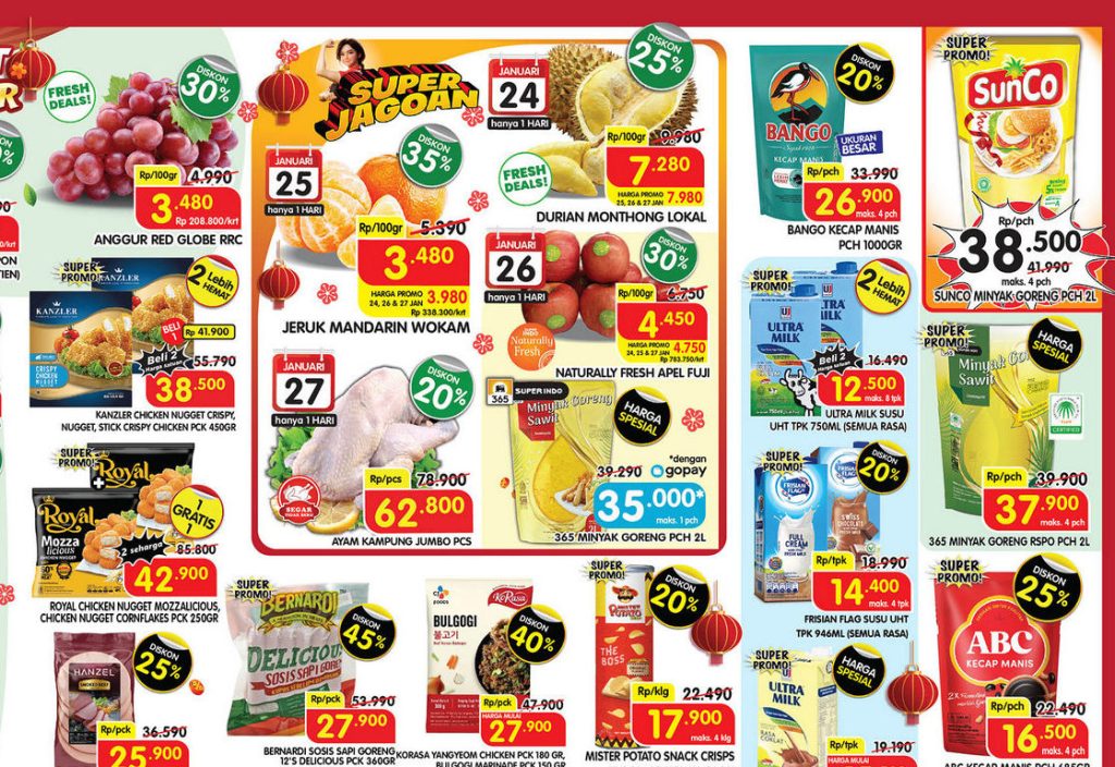 Promo Superindo Weekday