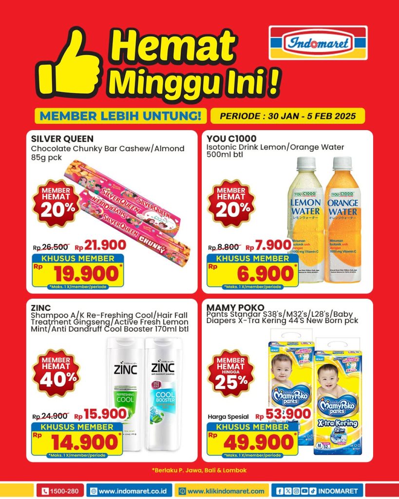 Promo JSM Indomaret 31 Januari-2 Februari 2025