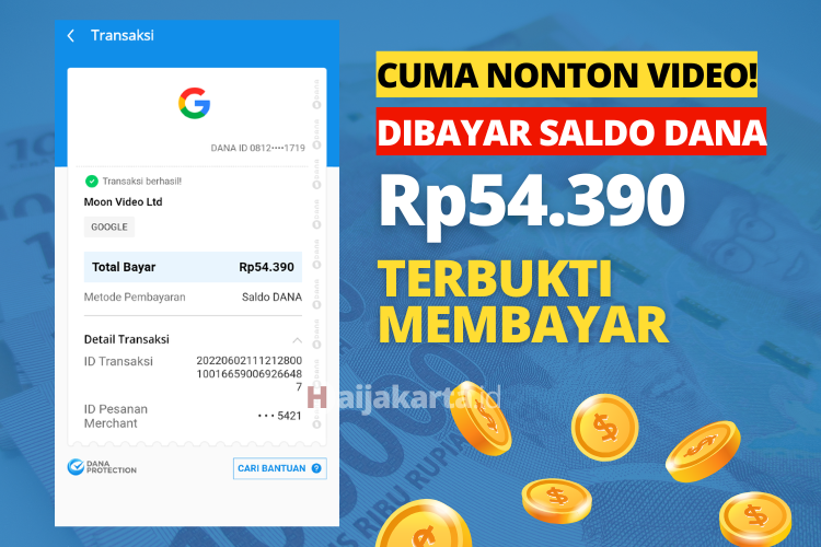 Aplikasi Penghasil Saldo DANA Hanya Nonton Video