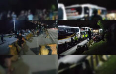 Tawuran Suporter di Rest Area Tol Jagorawi Bogor, Pecah Usai Laga Persita Vs PSIS