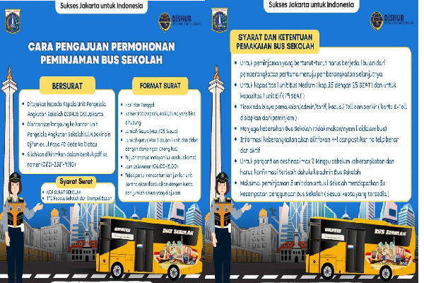 Berlaku Mulai 6 Januari 2025, Cara Pengajuan Permohonan Peminjaman Bus Sekolah, Lengkap dengan Format Suratnya