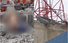 Penyangga Tower Ambruk di Bekasi, 1 Korban Tewas Tertimpa Bongkahan